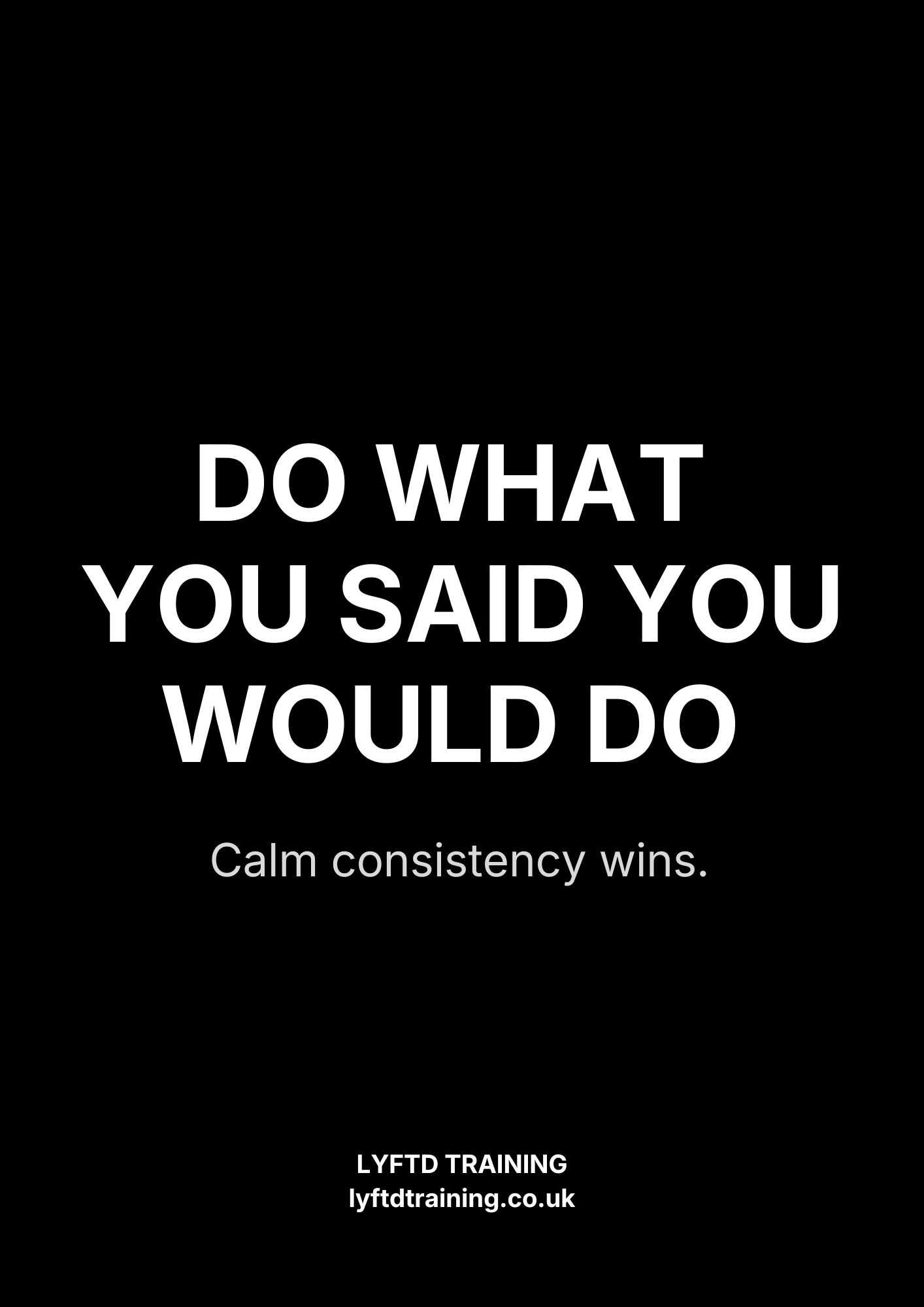 30 Day Direction Reset