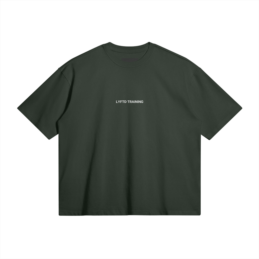 ALWAYS GETTING STRONGER TEE - JUNGLE GREEN